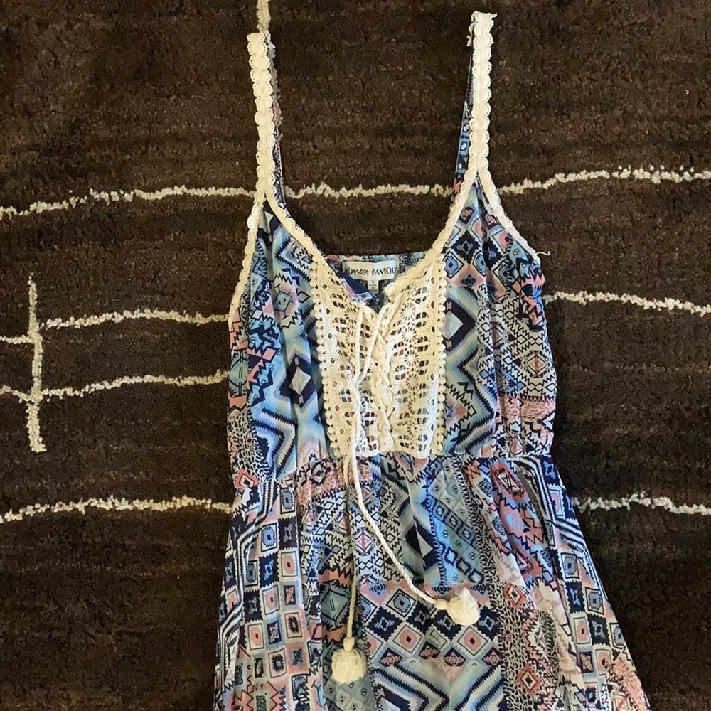 Mid-Length Country Style Dress - Picture 2 of 2
